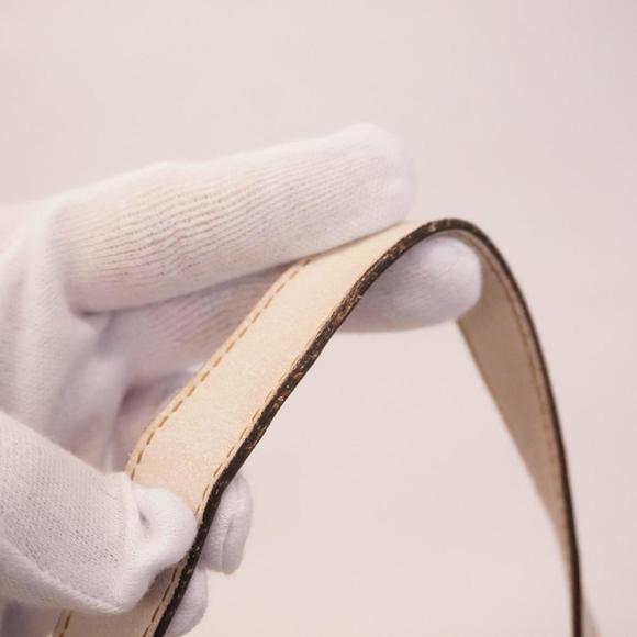 GUCCI Shoulder Bag Abby 130736 Leather Navy White Champagne Women's - Picture 7 of 10